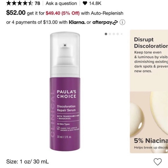 Paula’s Choice Discoloration Repair Serum - Picture 6 of 6